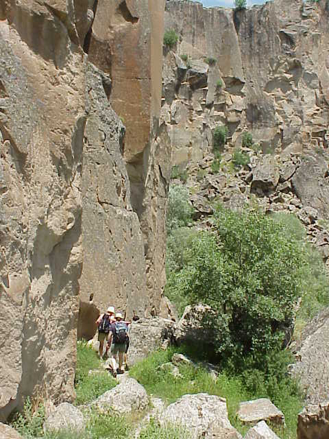   Hikers Ihlara Valley   Cappadocia